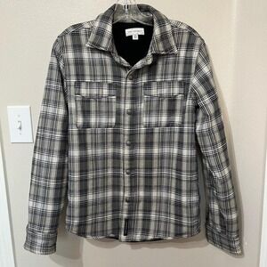 Free Assembly Men's Shacket XS Plaid Soft